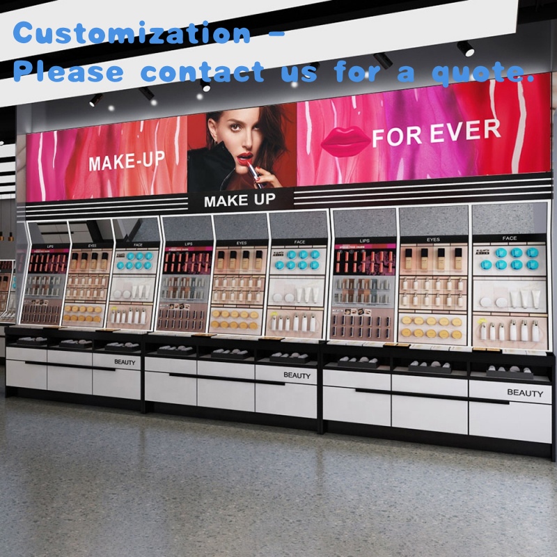 Beauty Makeup Store - custom.Makeup Store Cosmetic Retail Counter Table