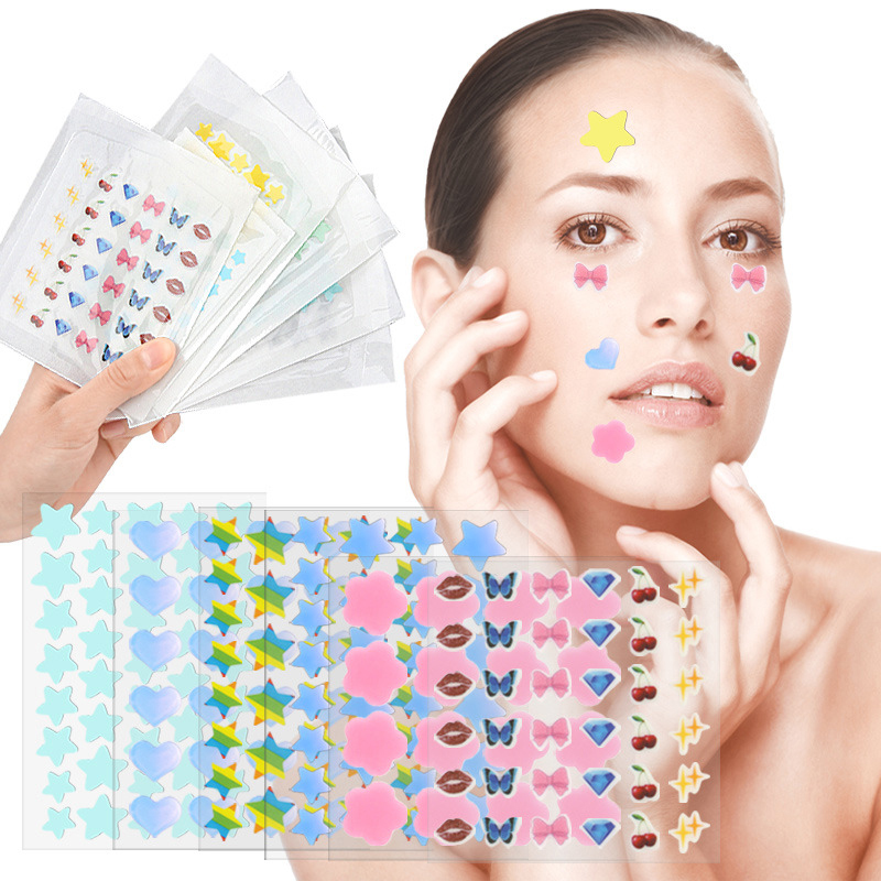 Beauty Makeup & D Anime Studio Vega Baja - Color Cartoon Acne Patch Skin Care