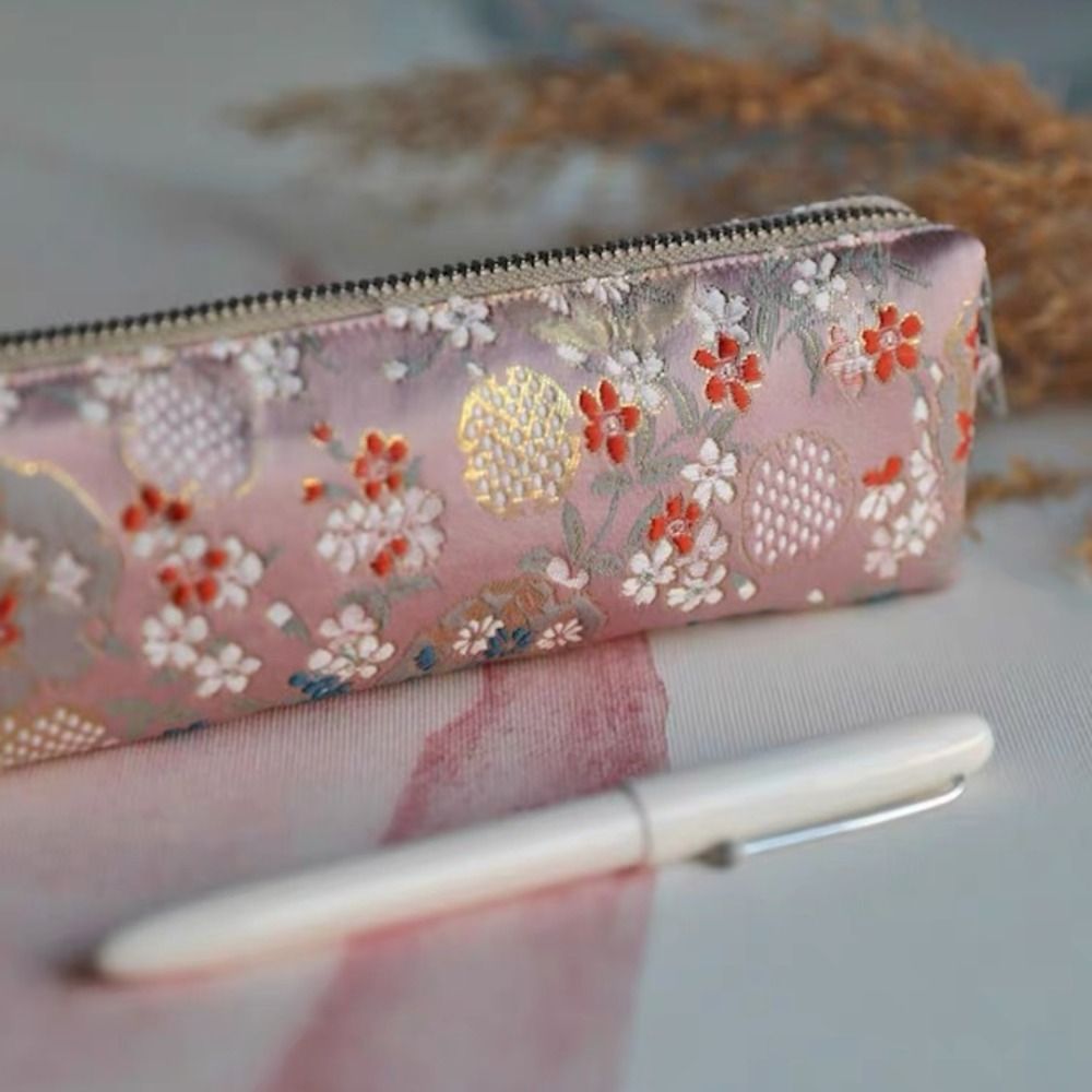 Beauty Makeup School - Chinese Retro Style Pencil Case Flannel