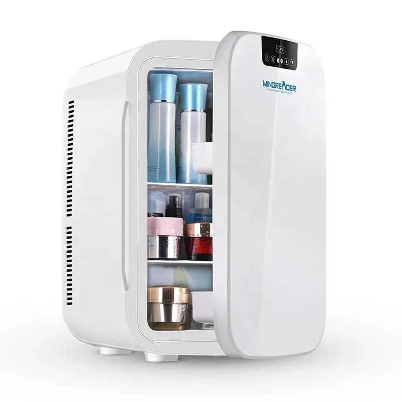 Beauty Makeup Fridge - Glass door finishing fridge home refrigerator