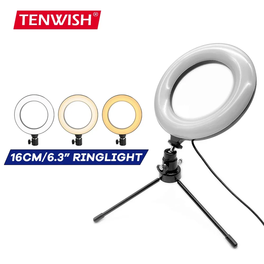 Beauty Makeup Tiktok - 16cm LED Ring Fill Light Video