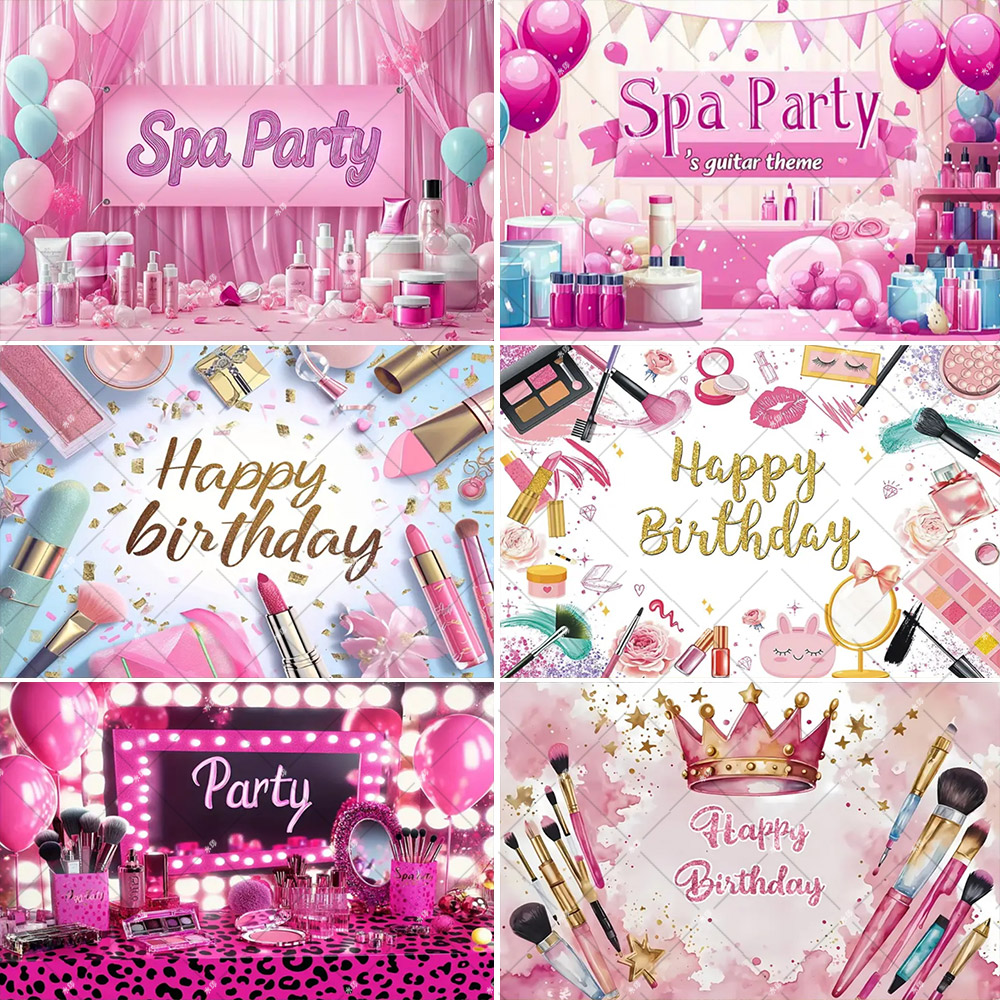 Beauty Makeup School - Pink Beauty Makeup Spa Theme Sexy
