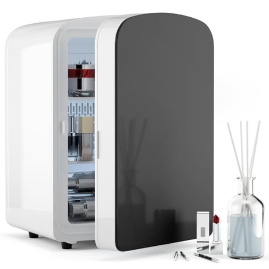 Beauty Makeup Fridge - 9L Mini Fridge for Bedroom Car