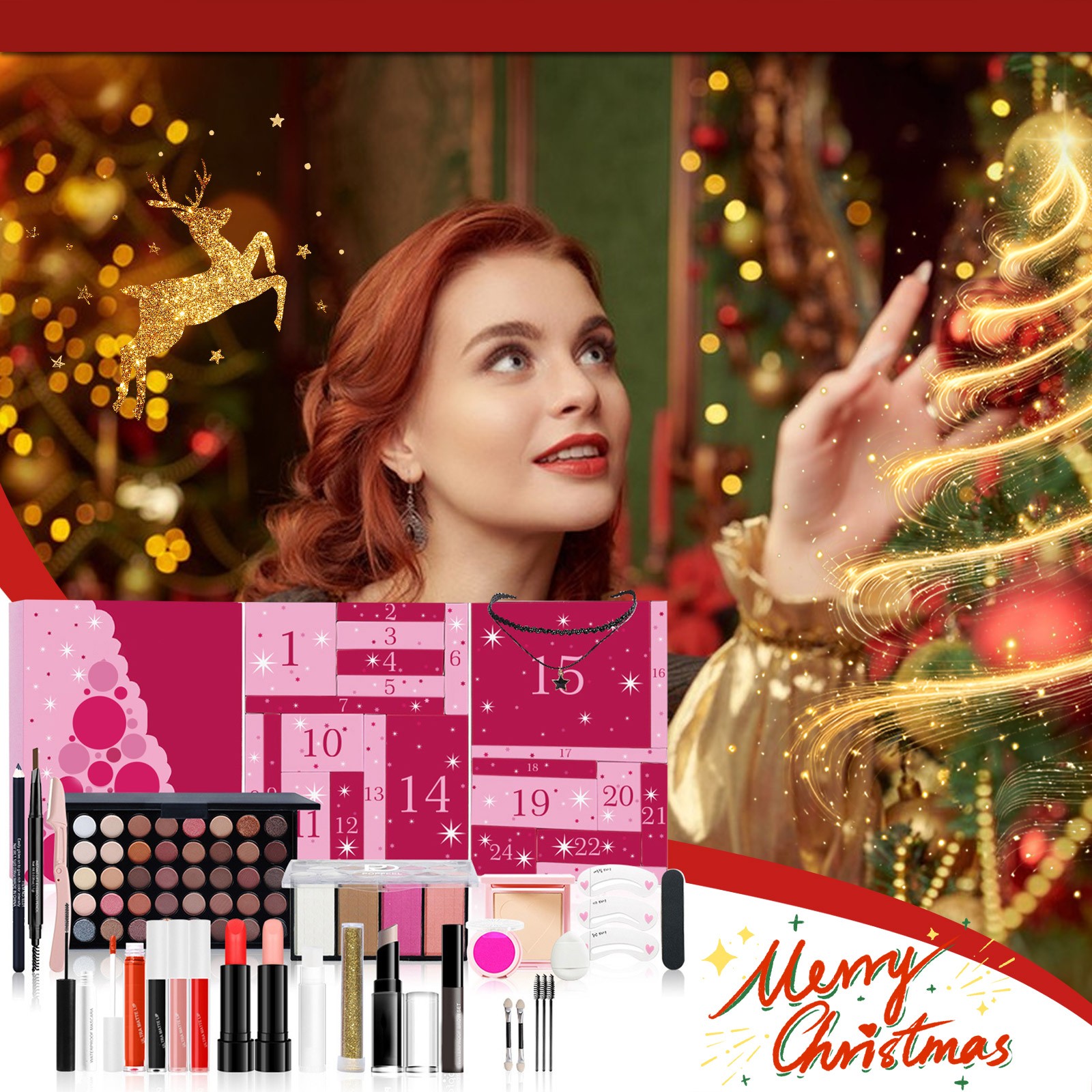 Girls Makeup Advent Calendar S - Beauty Makeup School review and price