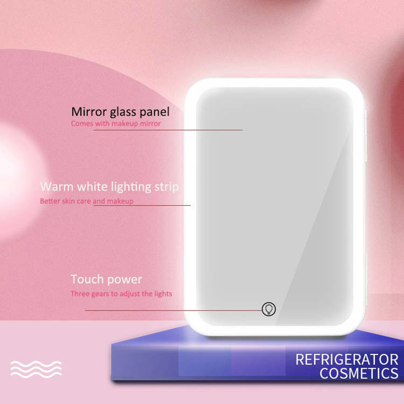 Cosmetic Mini Fridge for Skin  - Beauty Makeup Fridge review and price