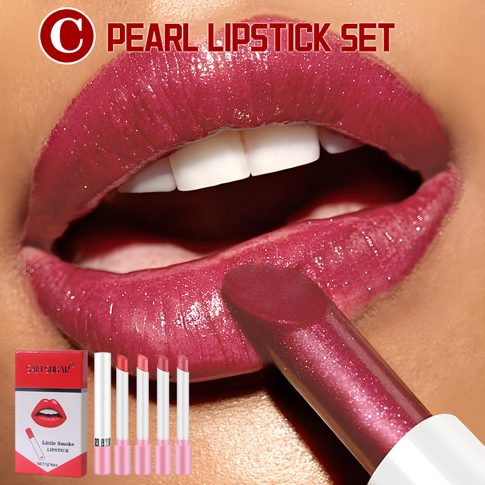 Cigarette Lipstick Set 4 Pcs P - Beauty Makeup Store review and price