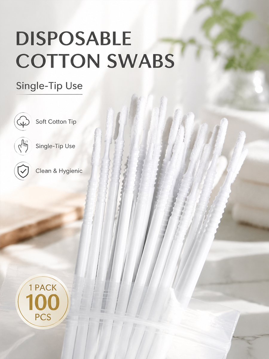 Disposable Long Cotton Swabs E - Beauty Makeup Wholesale review and price