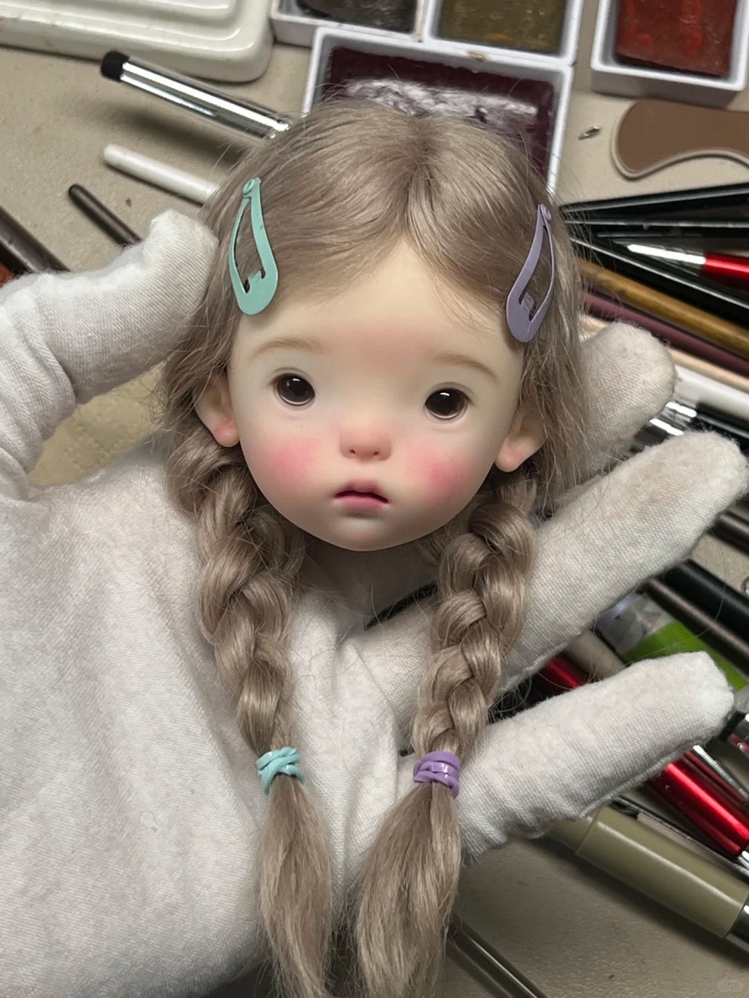 SD BJD Doll 1/6 Landoudou Head - Beauty Y Makeup review and price