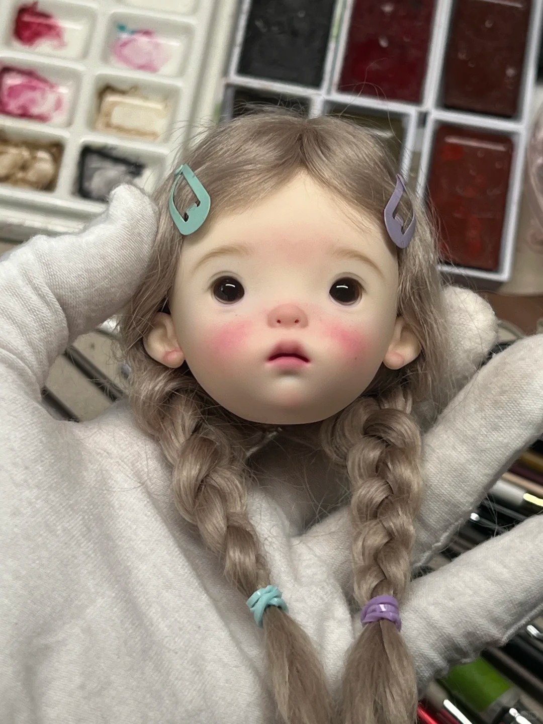 SD BJD Doll 1/6 Landoudou Head - Beauty Y Makeup review and price