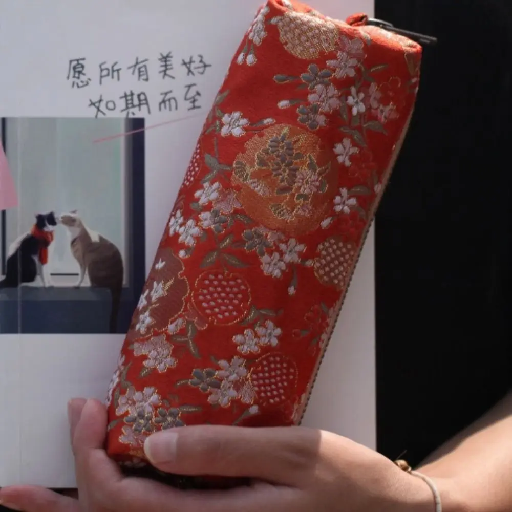 Chinese Retro Style Pencil Cas - Beauty Makeup School review and price