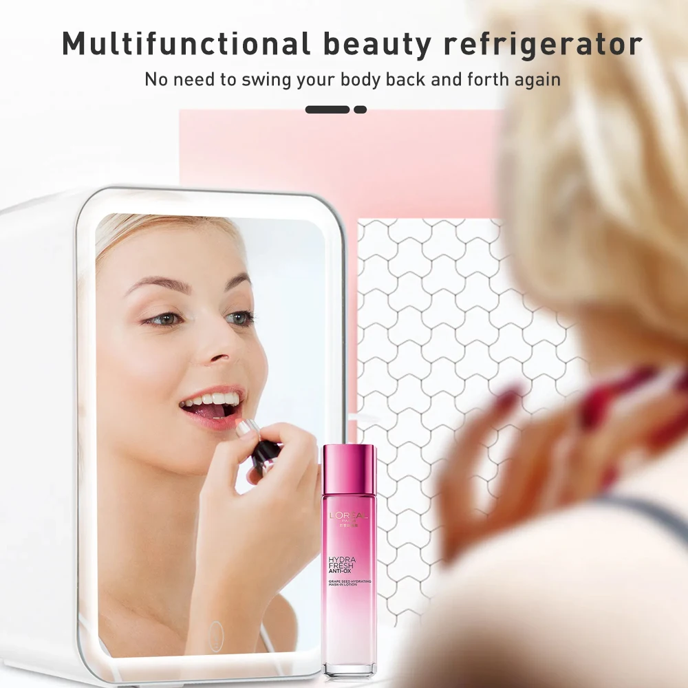 4L Mini Beauty Fridge with LED - Beauty Makeup Fridge review and price