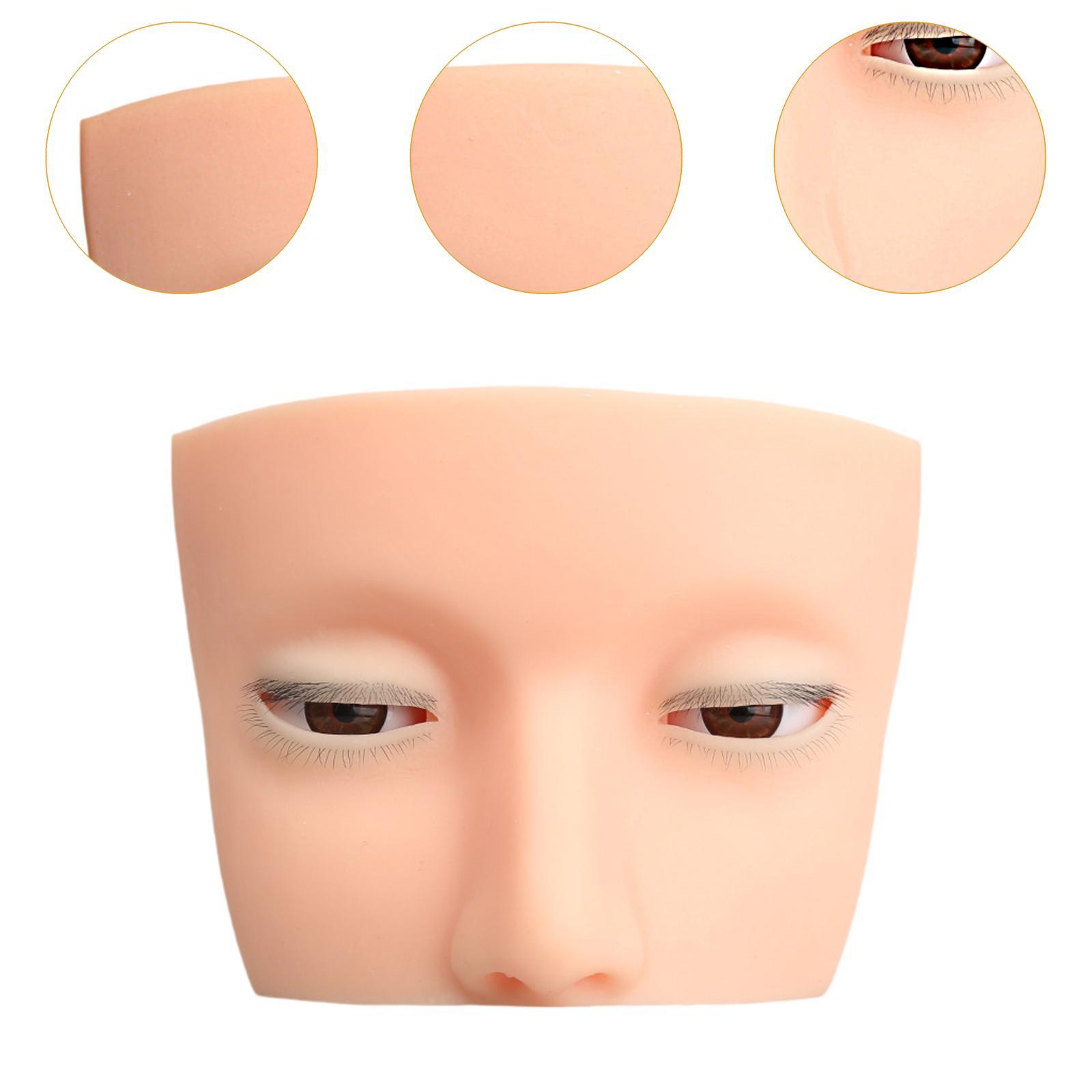 Silicone Eyelash Mannequin Hea - Beauty Makeup School review and price