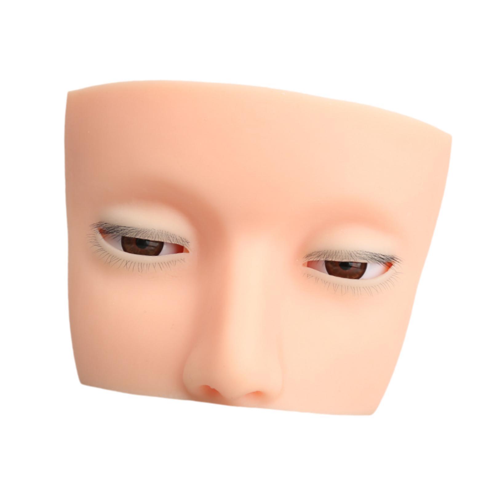 Silicone Eyelash Mannequin Hea - Beauty Makeup School review and price