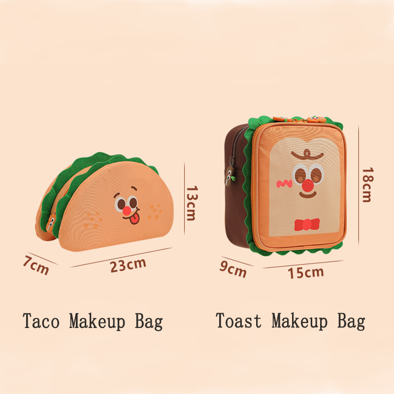 Taco and Toast-Shaped Makeup B - Beauty Makeup Store review and price