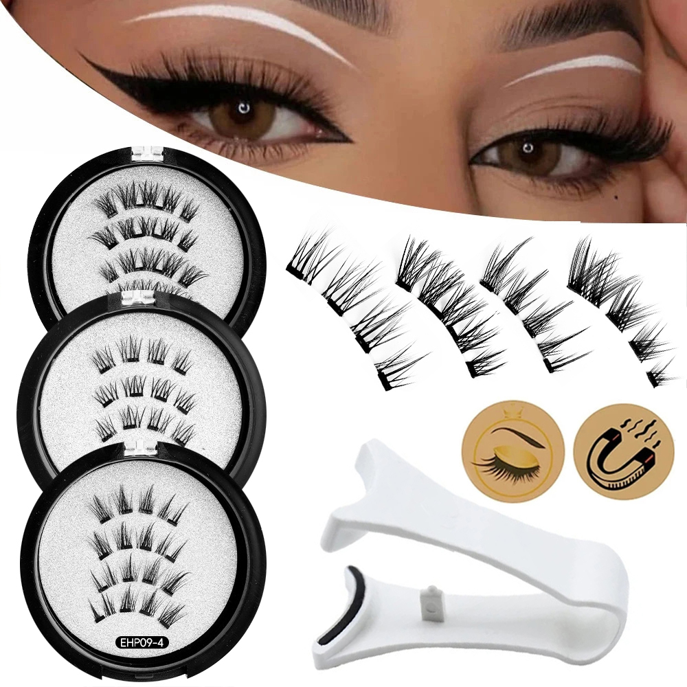 Glue-free Magnetic Eyelashes 3 - Beauty - Makeup - Eyes review and price