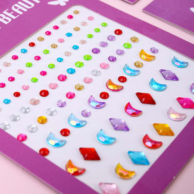 Hot Selling Face Gems Stickers - Beauty Makeup & D Anime Studio Vega Baja review and price