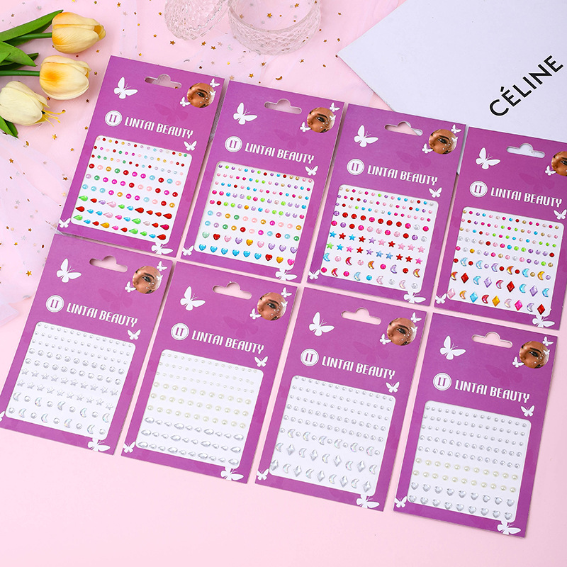 Hot Selling Face Gems Stickers - Beauty Makeup & D Anime Studio Vega Baja review and price