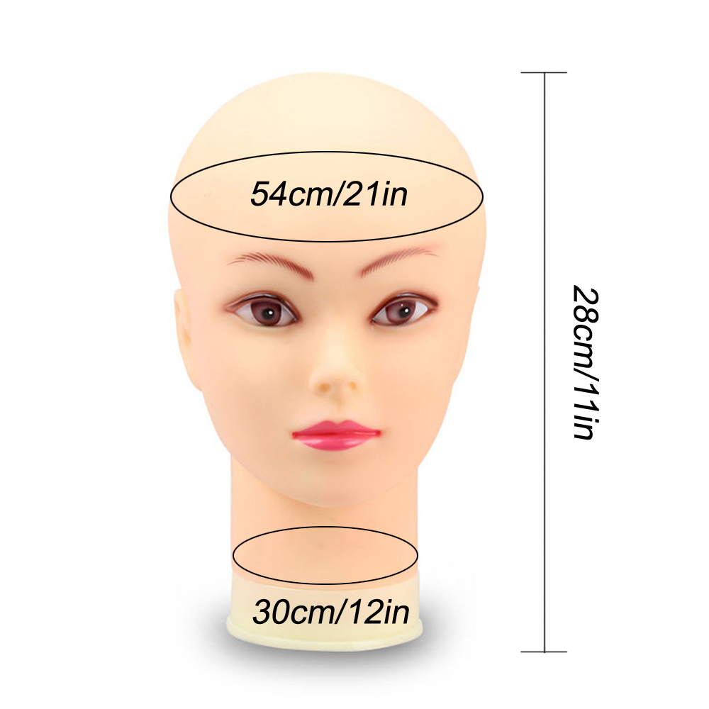 Soft Bald Wig Practice Mannequ - Beauty Makeup Store review and price
