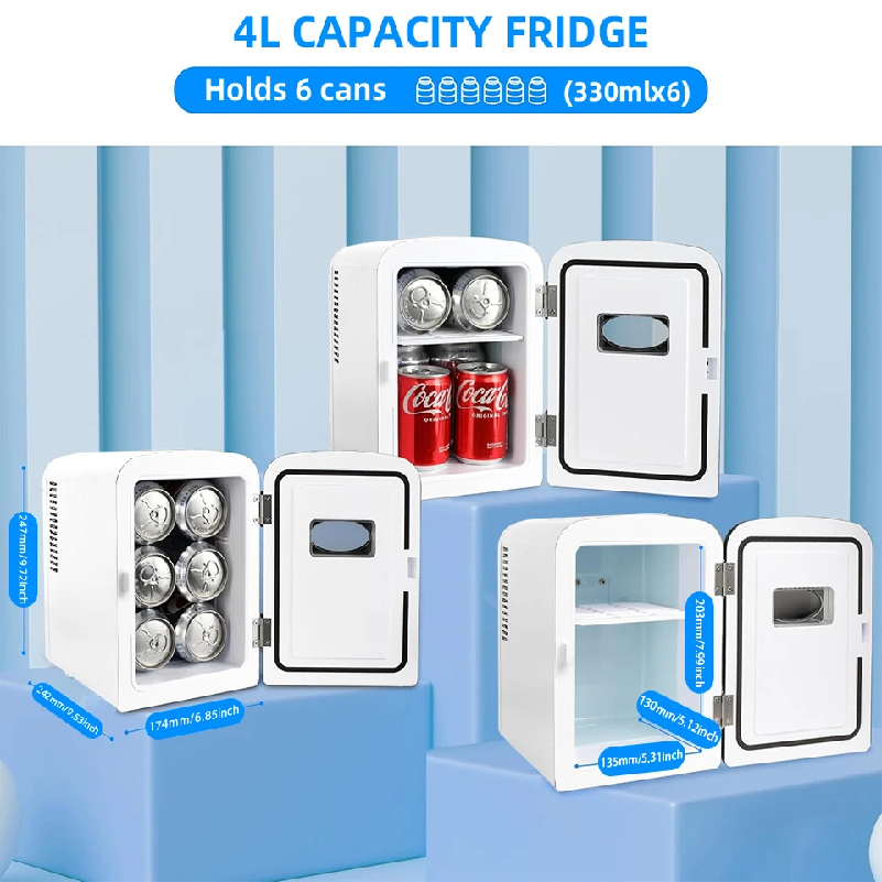 Portable 4L Mini Beauty Fridge - Beauty Makeup Fridge review and price