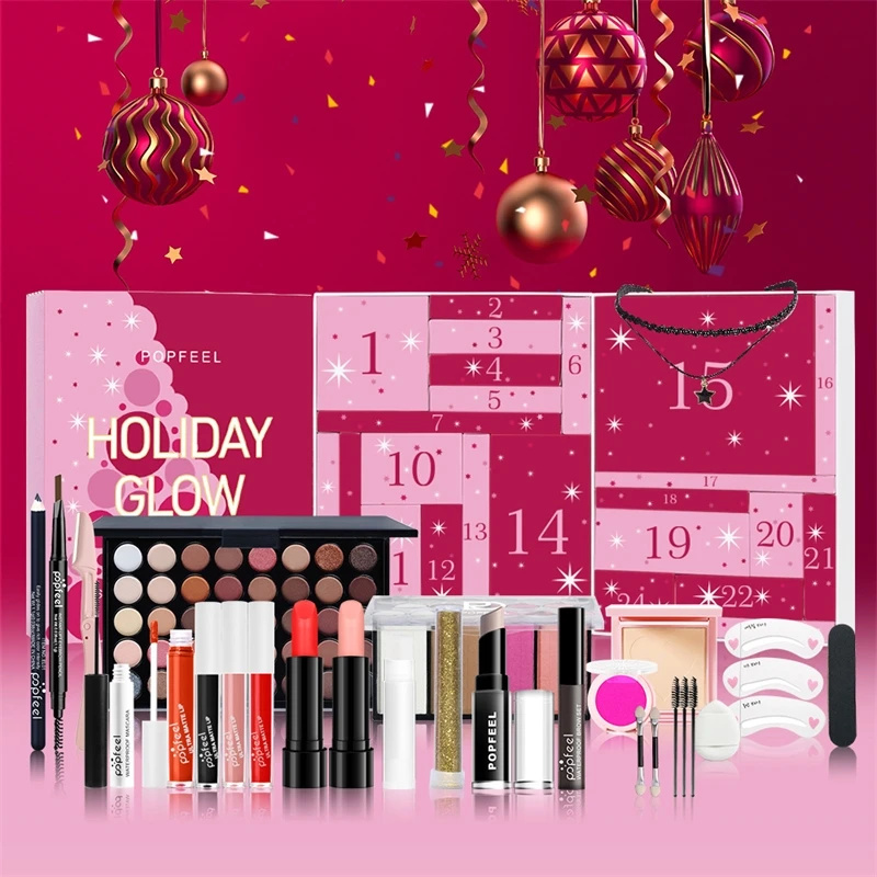 Christmas Countdown Makeup Set - Beauty Makeup School review and price