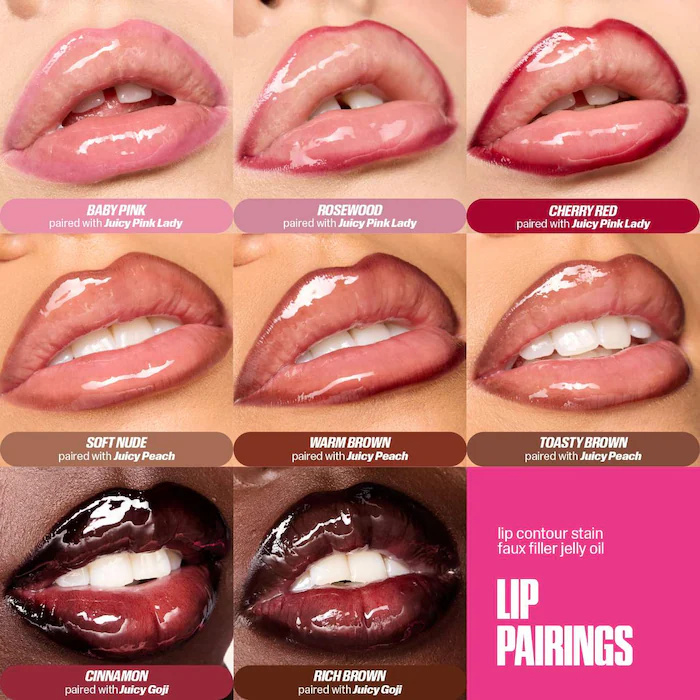 Velvet Brown Lip Liner Pencil  - Huda Beauty Makeup Bag review and price