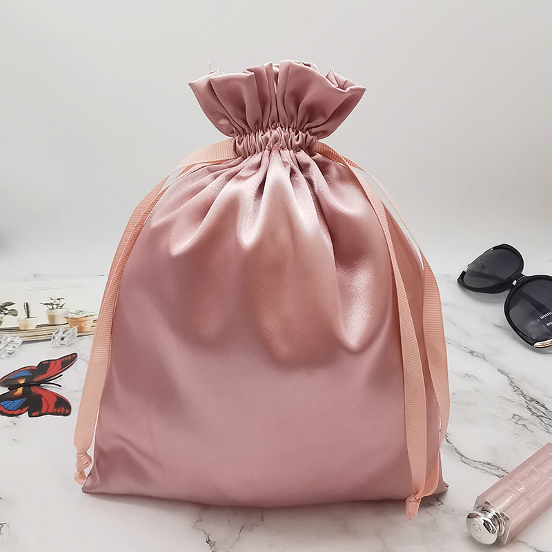 Custom Logo Satin Drawstring B - Beauty Makeup School review and price