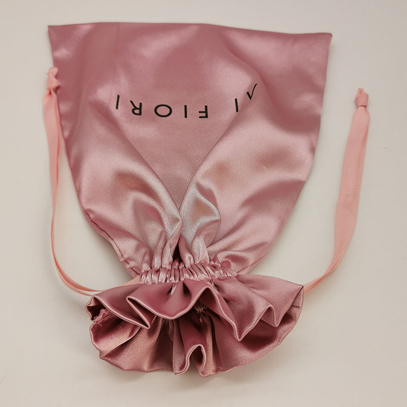 Custom Logo Satin Drawstring B - Beauty Makeup School review and price